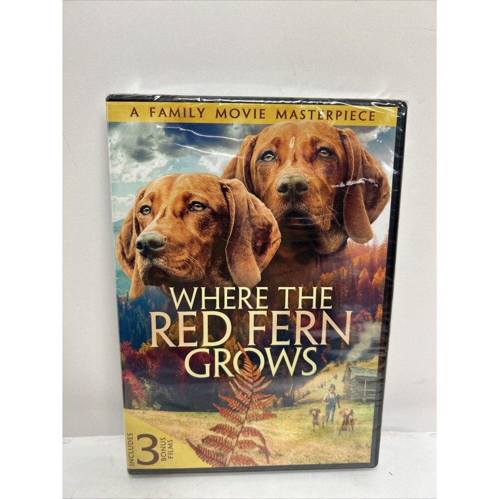 Where the Red Fern Grows: Includes 3 Bonus Films (DVD, 2016)